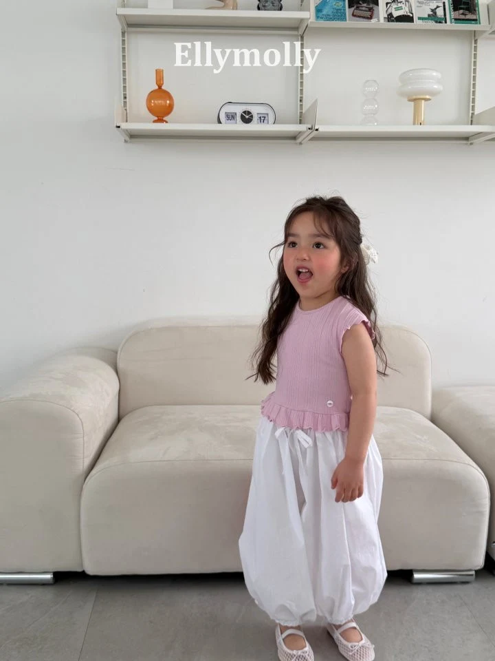 Ellymolly - Korean Children Fashion - #kidzfashiontrend - Air Harem Pants - 11