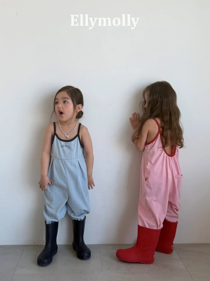 Ellymolly - Korean Children Fashion - #kidsstore - You Rise Jumpsuit - 4