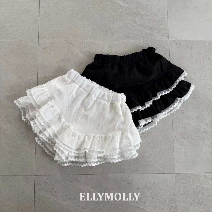 Ellymolly - Korean Children Fashion - #littlefashionista - Silk Layered Skirt