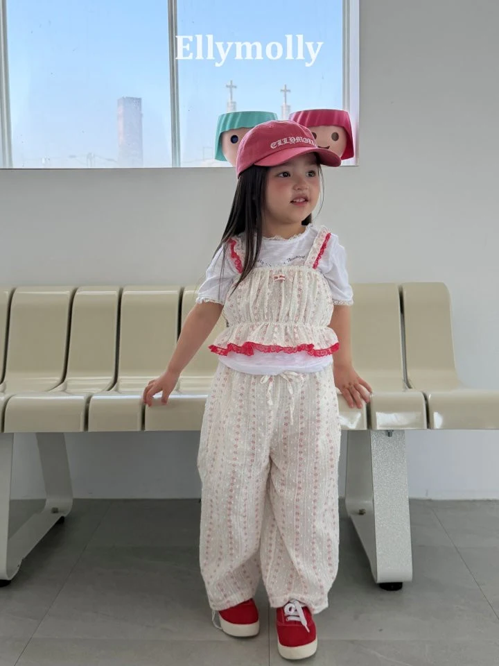 Ellymolly - Korean Children Fashion - #littlefashionista - Vintage Veil Pants - 7