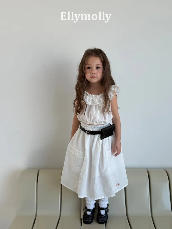 Ellymolly - Korean Children Fashion - #magicofchildhood - Blanche Blouse - 5