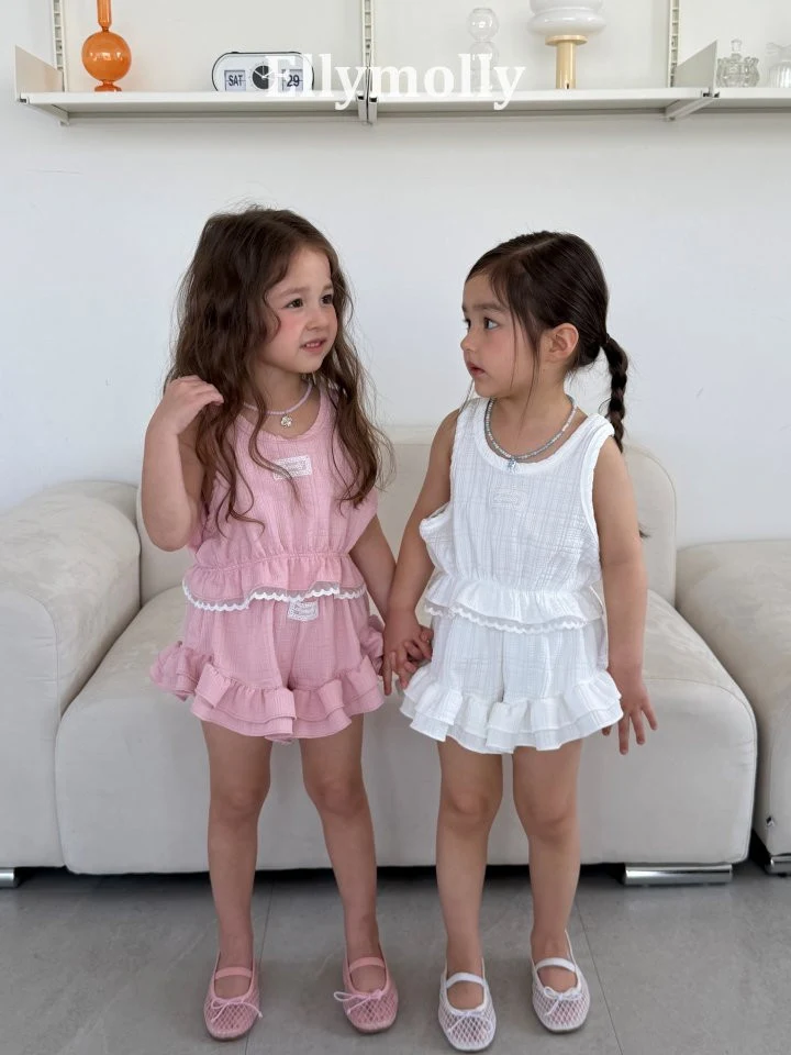 Ellymolly - Korean Children Fashion - #magicofchildhood - Flow Sleeveless - 3