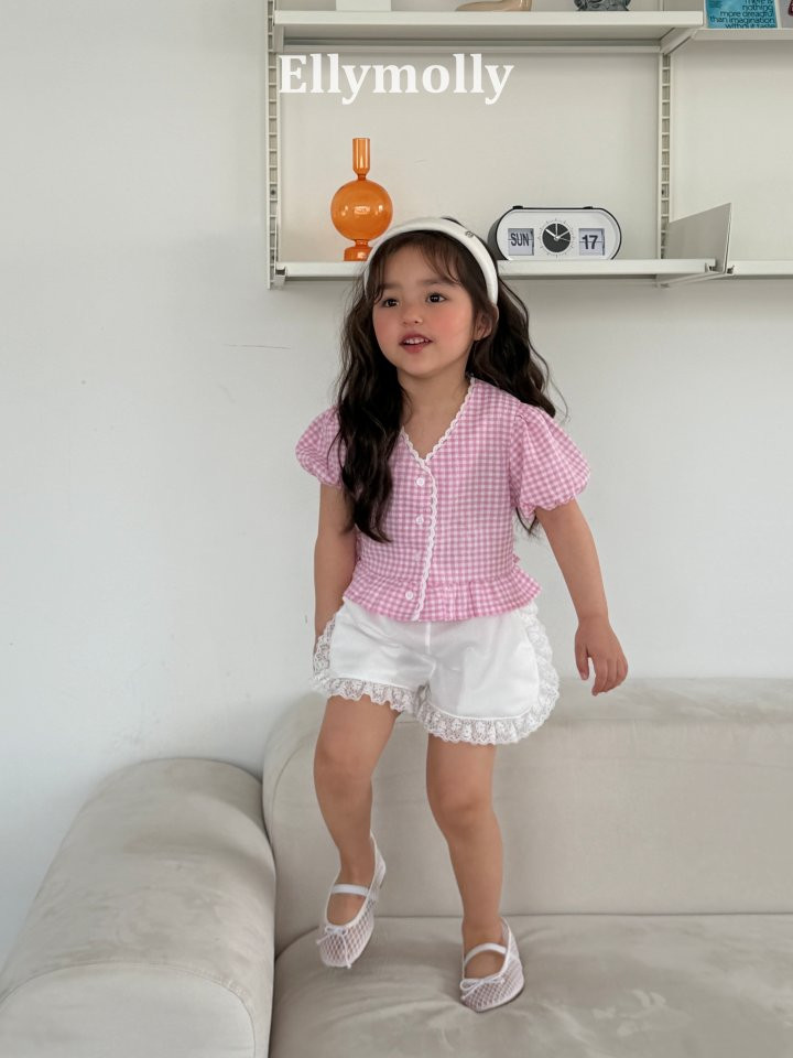 Ellymolly - Korean Children Fashion - #magicofchildhood - Veil Lace Blouse - 10