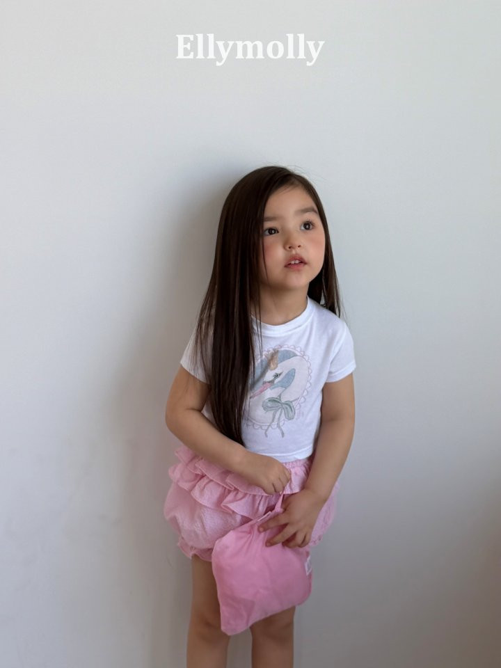 Ellymolly - Korean Children Fashion - #magicofchildhood - Petal Tiered Shorts - 4