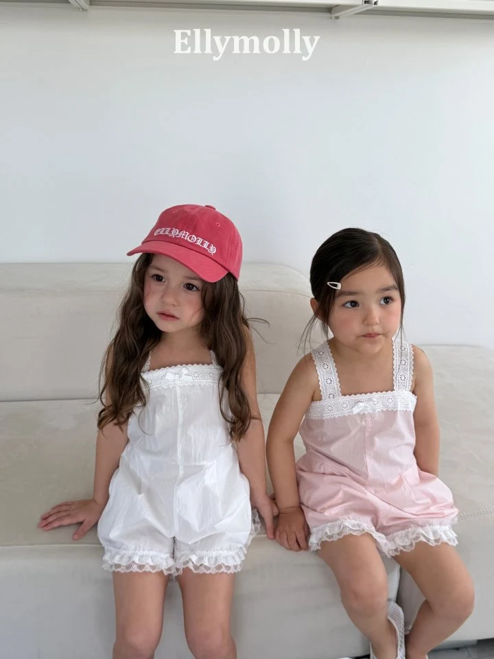 Ellymolly - Korean Children Fashion - #minifashionista - Pure Lace Romper - 9