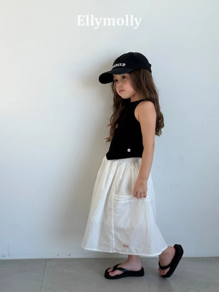 Ellymolly - Korean Children Fashion - #prettylittlegirls - Clean V-Cut Sleeveless - 8
