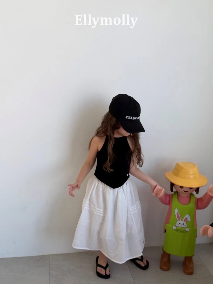 Ellymolly - Korean Children Fashion - #prettylittlegirls - Blanche Long Skirt - 6