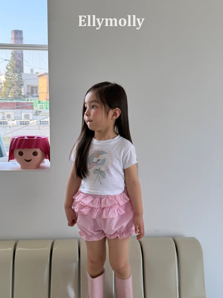 Ellymolly - Korean Children Fashion - #prettylittlegirls - Petal Tiered Shorts - 5