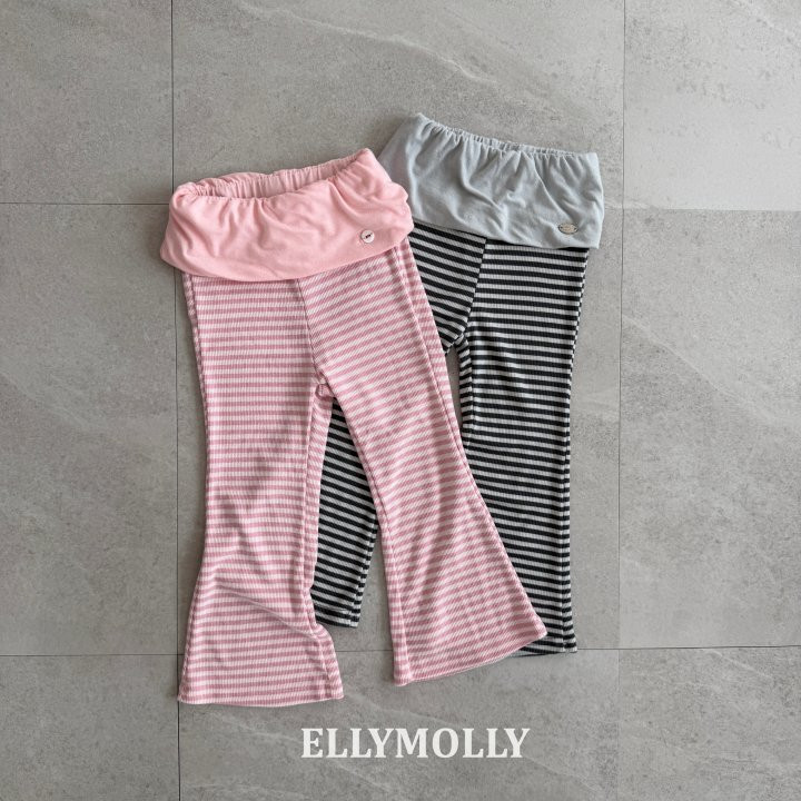 Ellymolly - Korean Children Fashion - #prettylittlegirls - Pop Semi Flare Pants