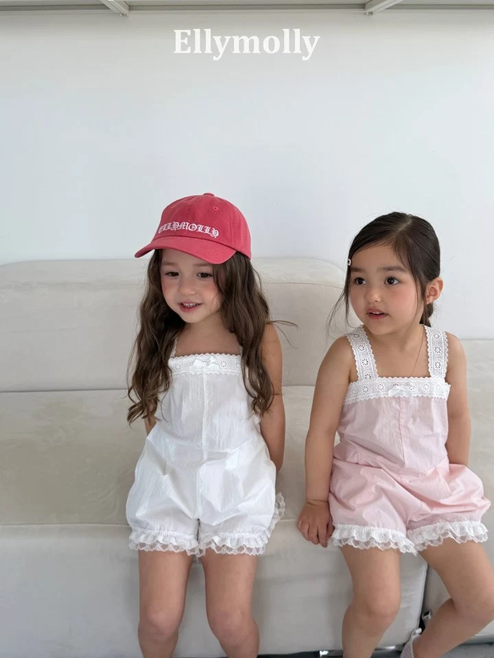 Ellymolly - Korean Children Fashion - #prettylittlegirls - Pure Lace Romper - 10