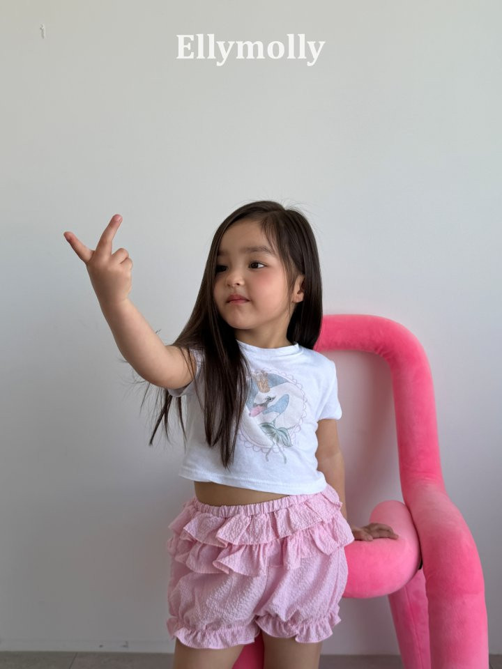 Ellymolly - Korean Children Fashion - #stylishchildhood - Petal Tiered Shorts - 8