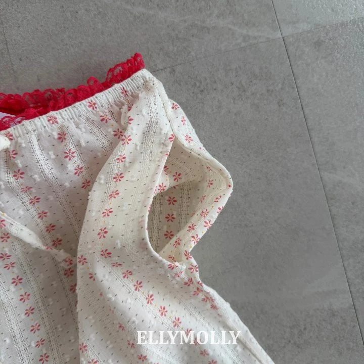 Ellymolly - Korean Children Fashion - #toddlerclothing - Vintage Veil Pants - 12