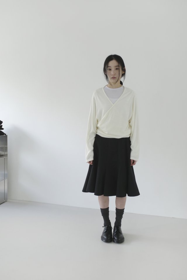 Enten - Korean Women Fashion - #momslook - Flan Pleated Skirt - 2