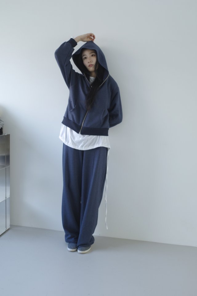 Enten - Korean Women Fashion - #momslook - Dochi Hooded Jumper - 5