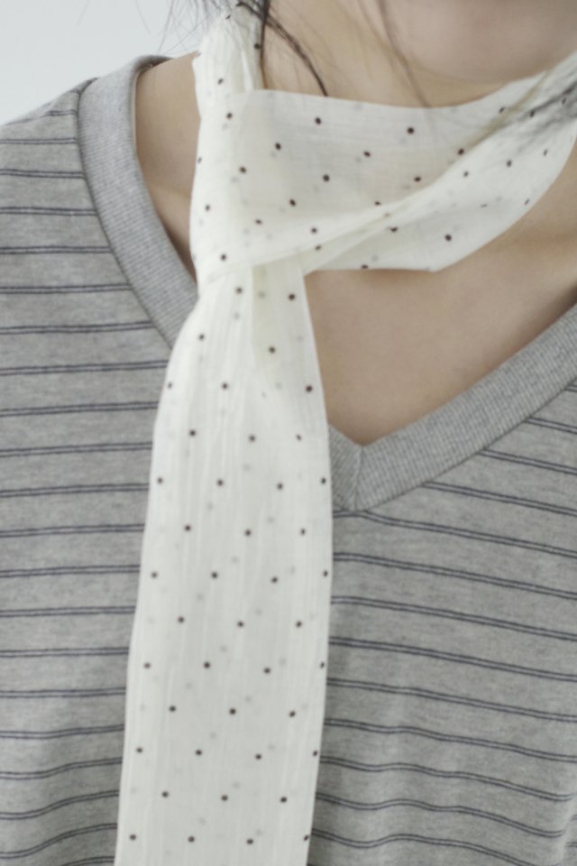 Enten - Korean Women Fashion - #momslook - Dot Scarf - 2