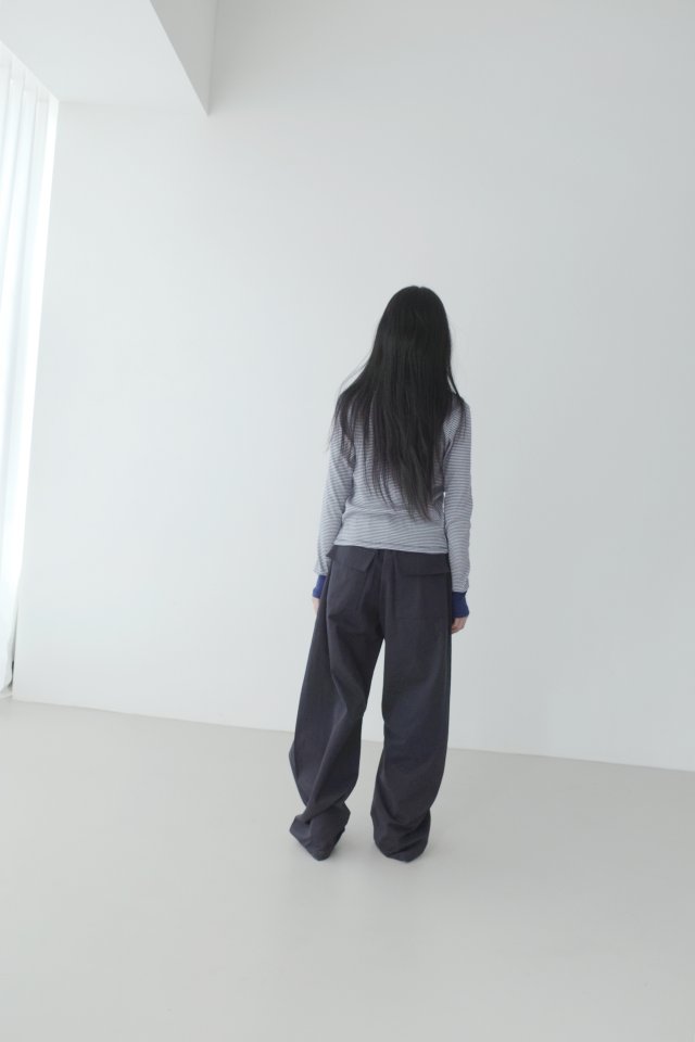 Enten - Korean Women Fashion - #restrostyle - Center Seam Pants - 5