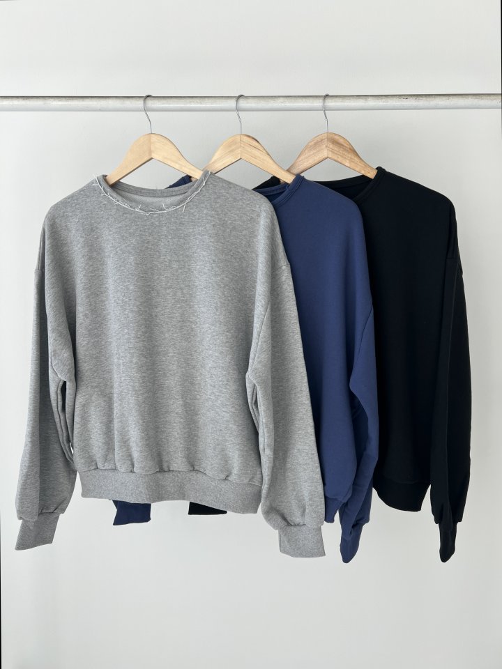 Enten - Korean Women Fashion - #womensfashion - Marie Sweatshirt - 5
