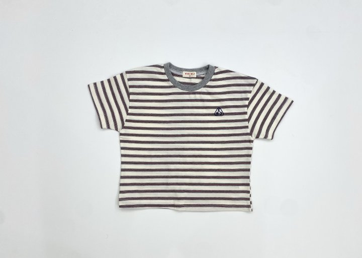 Erin J - Korean Children Fashion - #kidzfashiontrend - Erin Stripe Tee - 4