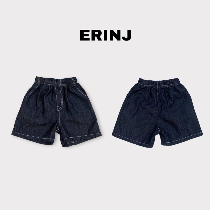 Erin J - Korean Children Fashion - #Kfashion4kids - Viscose Denim Shorts