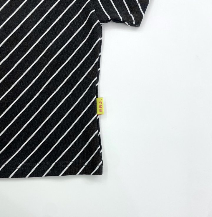 Erin J - Korean Children Fashion - #Kfashion4kids - Diagonal Pigment Tee - 7