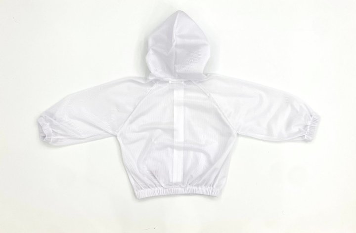 Erin J - Korean Children Fashion - #Kfashion4kids - Mesh Hooded Jumper - 6