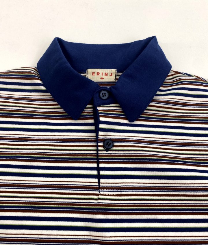 Erin J - Korean Children Fashion - #childofig - Striped Collar Tee - 6