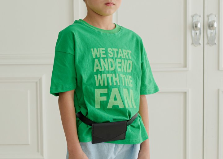 Erin J - Korean Children Fashion - #childofig - FAM Color Tee - 12