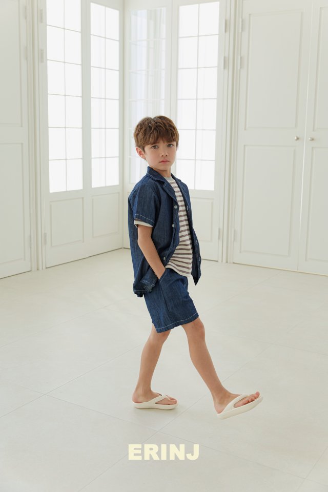 Erin J - Korean Children Fashion - #childofig - Erin Stripe Tee - 9