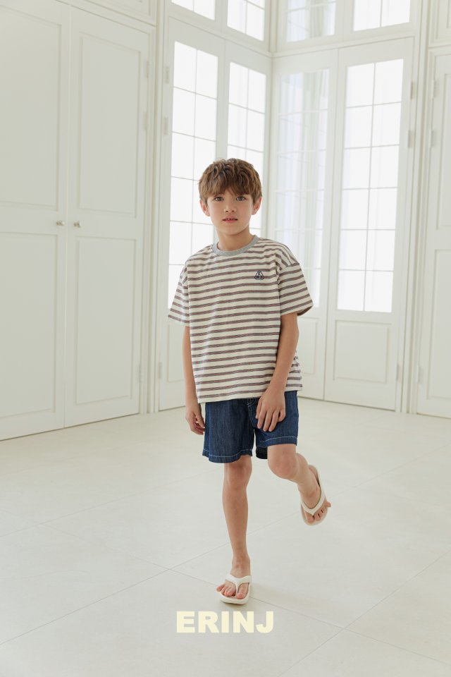 Erin J - Korean Children Fashion - #childofig - Viscose Denim Shorts - 7