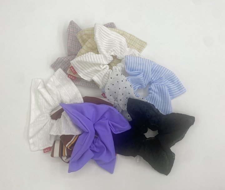 Erin J - Korean Children Fashion - #childofig - Square Hair Scrunchie - 4