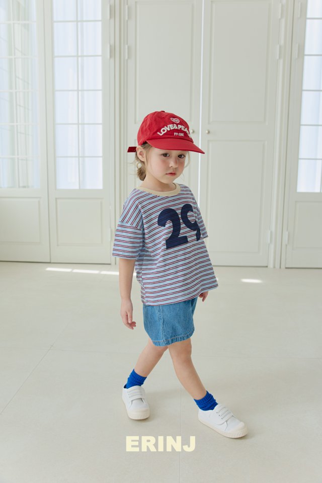 Erin J - Korean Children Fashion - #childrensboutique - Double Stripe Tee - 8