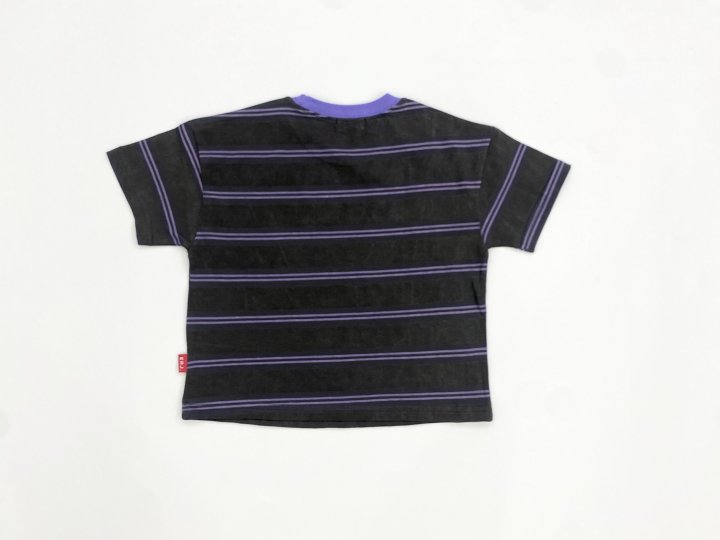 Erin J - Korean Children Fashion - #childrensboutique - Pigment Border Tee - 6