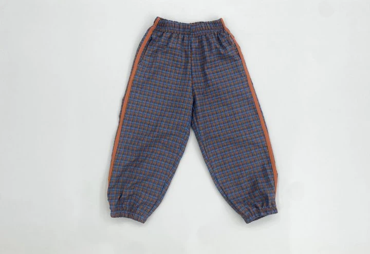 Erin J - Korean Children Fashion - #childofig - Line Check Pants - 4