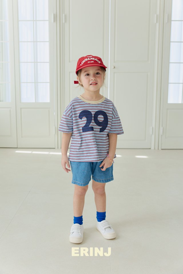 Erin J - Korean Children Fashion - #designkidswear - Double Stripe Tee - 9