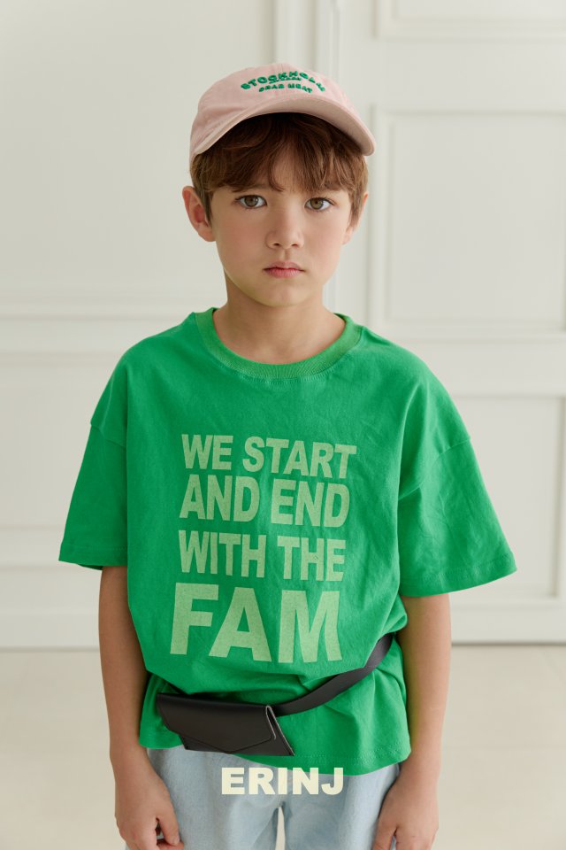 Erin J - Korean Children Fashion - #discoveringself - FAM Color Tee
