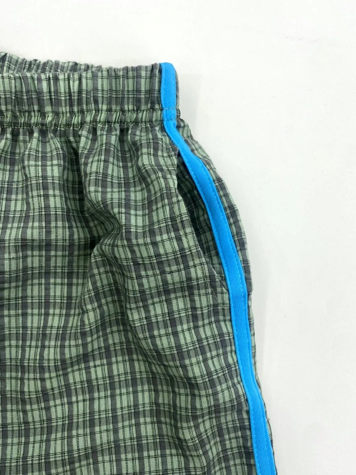 Erin J - Korean Children Fashion - #fashionkids - Line Check Pants - 7