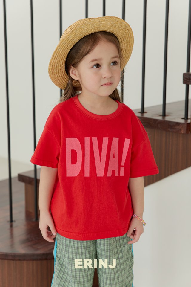 Erin J - Korean Children Fashion - #fashionkids - Diva Tee