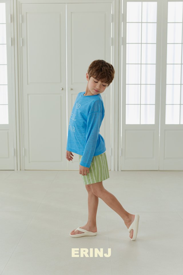 Erin J - Korean Children Fashion - #fashionkids - Striped Cotton Pants - 12