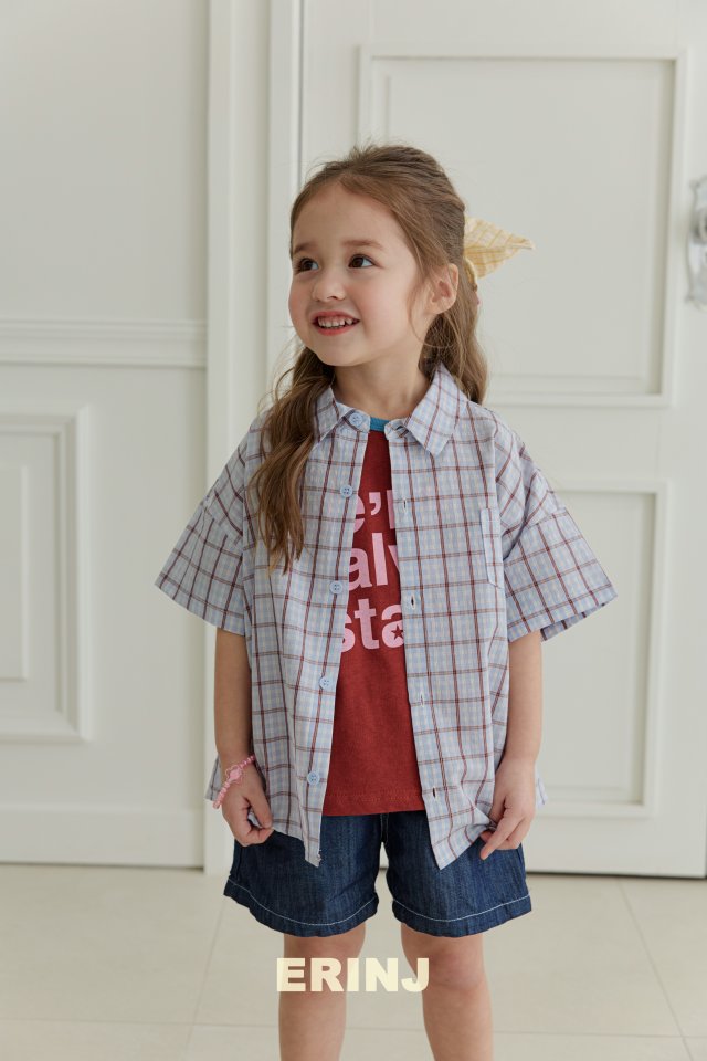 Erin J - Korean Children Fashion - #fashionkids - Viscose Denim Shorts - 11