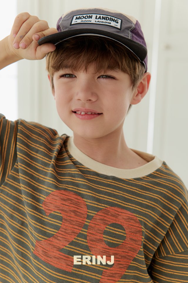 Erin J - Korean Children Fashion - #kidsshorts - Double Stripe Tee - 12