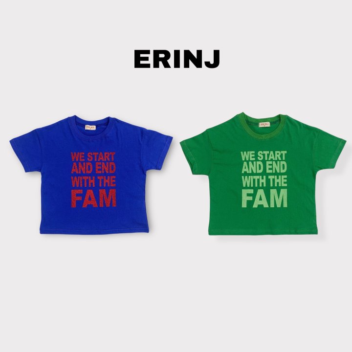 Erin J - Korean Children Fashion - #kidsshorts - FAM Color Tee - 3