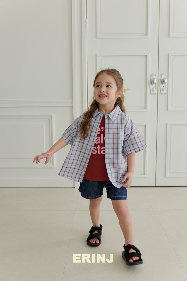 Erin J - Korean Children Fashion - #kidsshorts - Viscose Denim Shorts - 12
