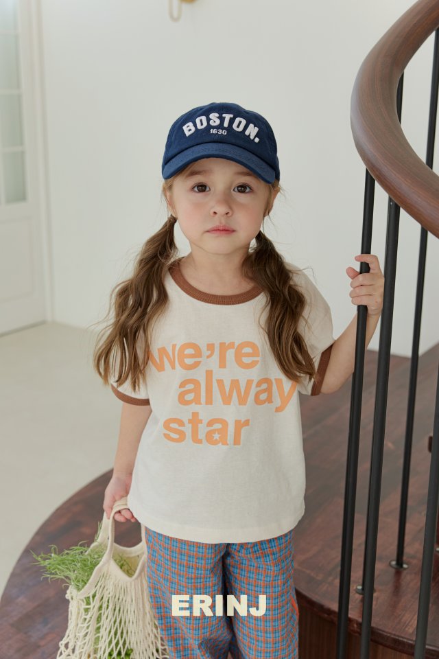 Erin J - Korean Children Fashion - #kidsshorts - Star Ringer Tee - 11