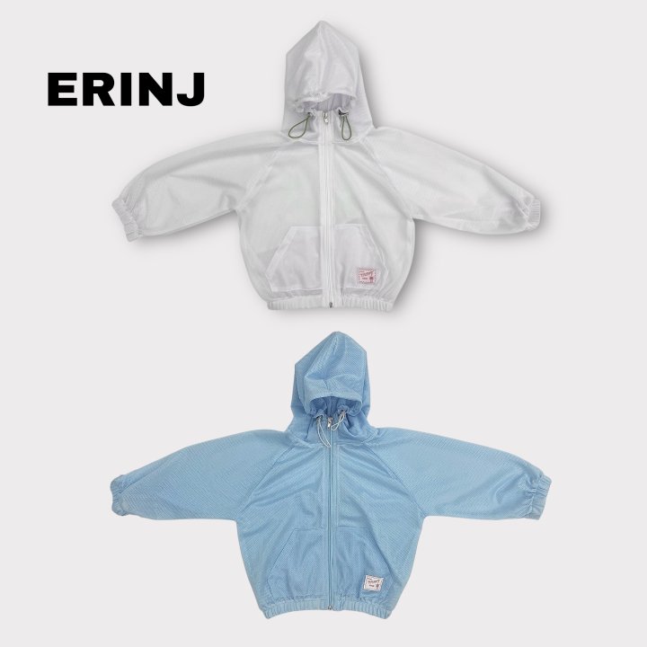 Erin J - Korean Children Fashion - #kidsshorts - Mesh Hooded Jumper - 3