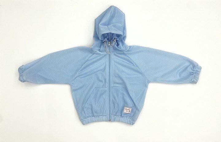Erin J - Korean Children Fashion - #kidzfashiontrend - Mesh Hooded Jumper - 5