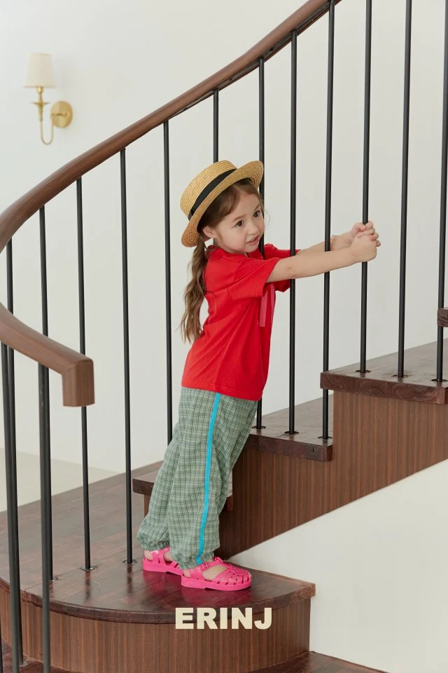 Erin J - Korean Children Fashion - #littlefashionista - Line Check Pants - 12