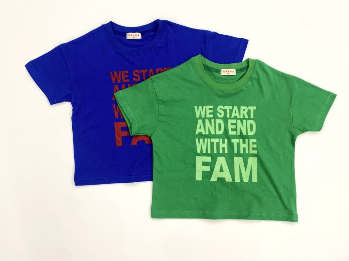 Erin J - Korean Children Fashion - #littlefashionista - FAM Color Tee - 7