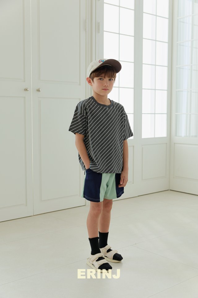 Erin J - Korean Children Fashion - #littlefashionista - Diagonal Pigment Tee - 8