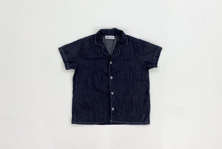 Erin J - Korean Children Fashion - #littlefashionista - Viscose Denim Shirt - 3