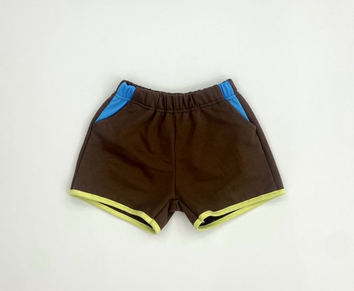 Erin J - Korean Children Fashion - #magicofchildhood - Color Block Shorts - 3